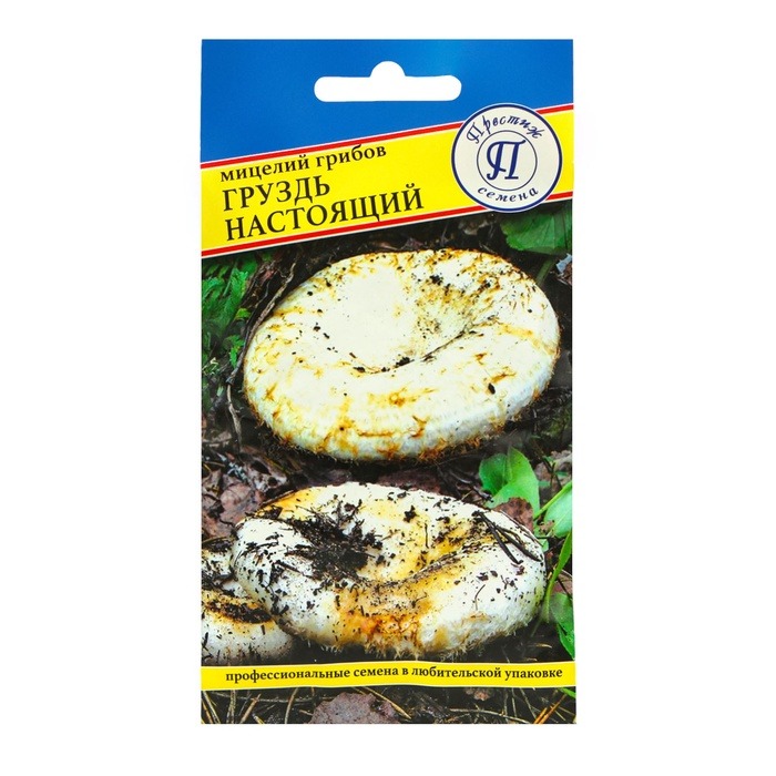 картинка Мицелий грибов Груздь настоящий 50мл (Престиж) магазин Одежда+ являющийся официальным дистрибьютором в России 