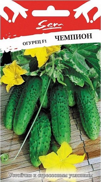 картинка Огурец Чемпион F1 10шт ц/п (НК) магазин Одежда+ являющийся официальным дистрибьютором в России 