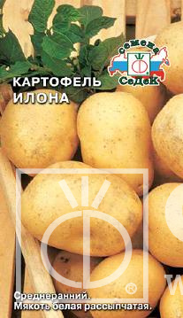 картинка Картофель Илона 0,02 г ц/п (Седек) среднеранний магазин Одежда+ являющийся официальным дистрибьютором в России 