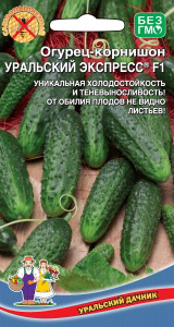 картинка Огурец Уральский экспресс F1 10шт ц/п (УД) сверхранний,партеник,белошипый,8-12см магазин Одежда+ являющийся официальным дистрибьютором в России 