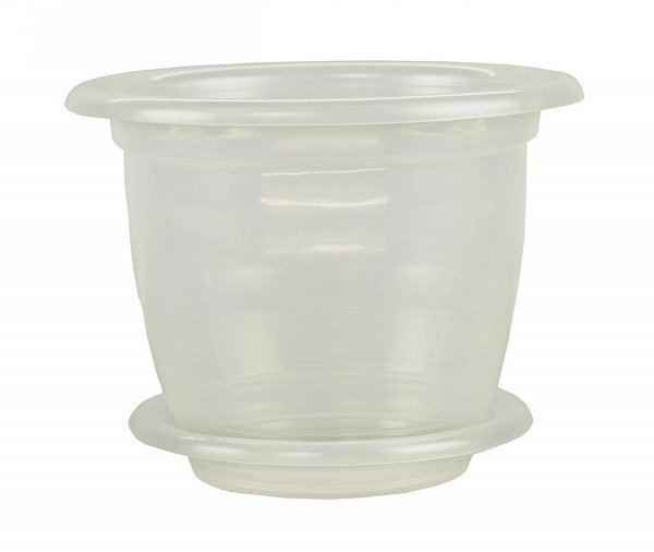 картинка Горшок для орхидей 2,0л прозрачный М1605 (Альтернатива)  магазин Одежда+ являющийся официальным дистрибьютором в России 