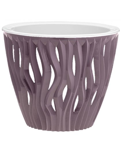 картинка Кашпо Вдохновение 5,7л пыльная роза КШ-9968 (ВМС) магазин Одежда+ являющийся официальным дистрибьютором в России 