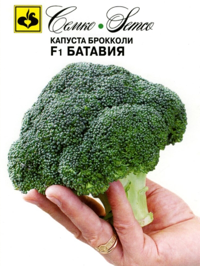 картинка Капуста брокколи Батавия F1 10шт (Семко)  магазин Одежда+ являющийся официальным дистрибьютором в России 
