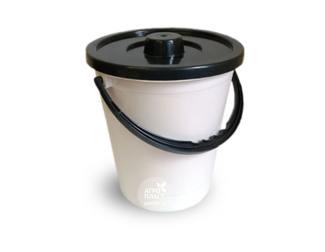 картинка Крышка для ведра пласт. 5-7л д.24,5 (АгроП) магазин Одежда+ являющийся официальным дистрибьютором в России 