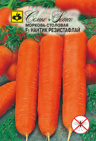 картинка Морковь Нантик Резистафлай F1 0,5г (Семко) магазин Одежда+ являющийся официальным дистрибьютором в России 