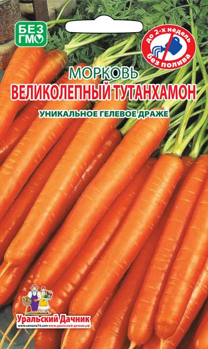 картинка Морковь гранулы Великолепный Тутанхамон (УД) Новинка! магазин Одежда+ являющийся официальным дистрибьютором в России 