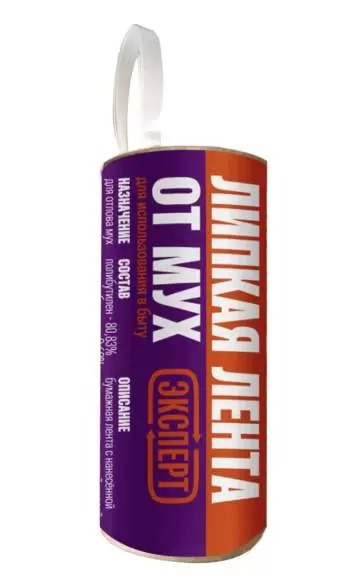 картинка Лента от мух Эксперт (ЛамаТ) 10/ магазин Одежда+ являющийся официальным дистрибьютором в России 