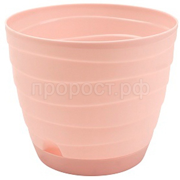 картинка Кашпо Бриз с/п 1,7л пудровый (Радиан) магазин Одежда+ являющийся официальным дистрибьютором в России 