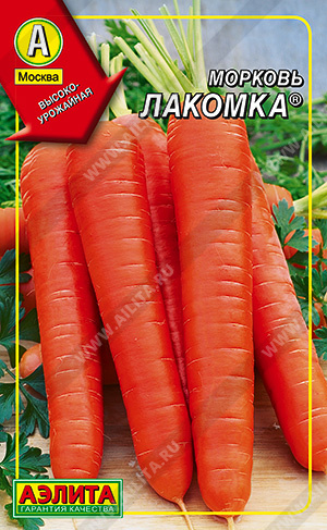картинка Морковь гранулы Лакомка 300шт (Аэлита) магазин Одежда+ являющийся официальным дистрибьютором в России 