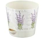 картинка Кашпо Ника 12 с/п 0,8л Лаванда М3076 (М пласт)  магазин Одежда+ являющийся официальным дистрибьютором в России 