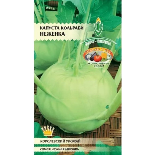 картинка Капуста кольраби Неженка ц/п (ЕвроС) магазин Одежда+ являющийся официальным дистрибьютором в России 
