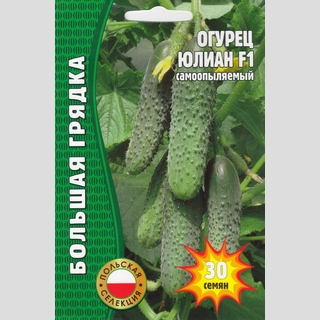 картинка Огурец Юлиан F1 30шт Польша (Григорьев) магазин Одежда+ являющийся официальным дистрибьютором в России 