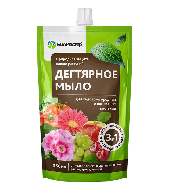 картинка Дегтярное мыло 350г (БиоМастер) 5/25  магазин Одежда+ являющийся официальным дистрибьютором в России 