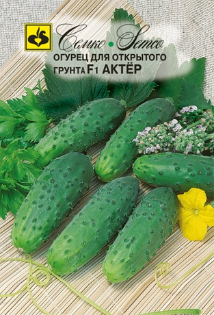 картинка Огурец Актер F1 1г (Семко) пчелооп,откр.гр,ср/ран магазин Одежда+ являющийся официальным дистрибьютором в России 
