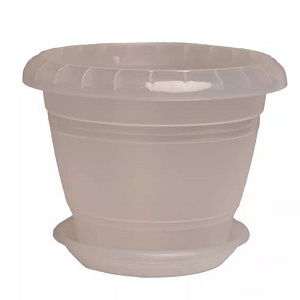 картинка Горшок д/орхидей Фестона 19 2,1л с/п прозрачный (Техпласт) магазин Одежда+ являющийся официальным дистрибьютором в России 