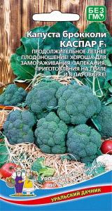 картинка Капуста брокколи Каспар F1 0,25г ц/п (УД) Новинка!  магазин Одежда+ являющийся официальным дистрибьютором в России 