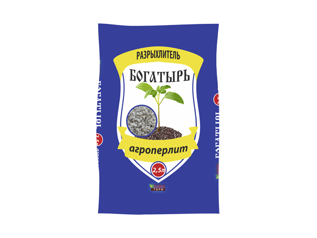 картинка Агроперлит Богатырь 2,5л ЛамаТ 5/15 магазин Одежда+ являющийся официальным дистрибьютором в России 
