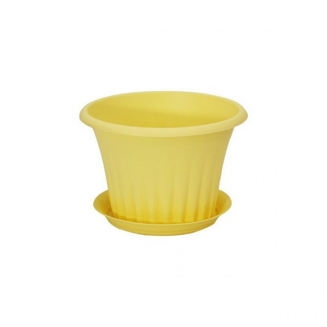 картинка Кашпо Кэрол 12 с/п Банан М3153 (М плас)  магазин Одежда+ являющийся официальным дистрибьютором в России 