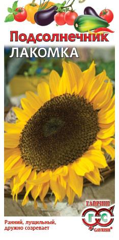 картинка Подсолнечник Лакомка 10г ц/п (Гавриш) скороспелый магазин Одежда+ являющийся официальным дистрибьютором в России 