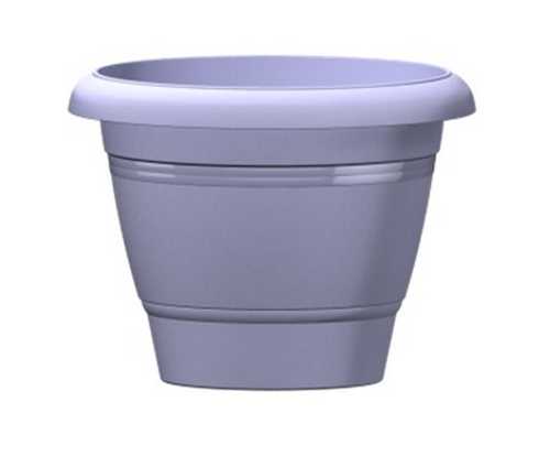 картинка Кашпо Фестона 17 1,6л с/п лаванда (Техпласт) магазин Одежда+ являющийся официальным дистрибьютором в России 