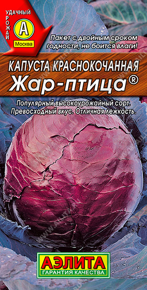 картинка Капуста краснокочанная Жар птица 0,3г ц/п (Аэлита) с/ранняя магазин Одежда+ являющийся официальным дистрибьютором в России 