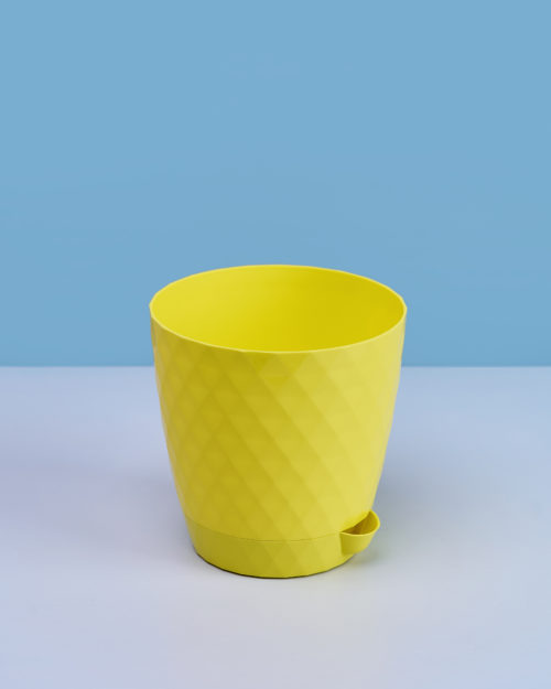 картинка Кашпо Румба 1,5л Лимон (ПластАвеню) 2/32 магазин Одежда+ являющийся официальным дистрибьютором в России 