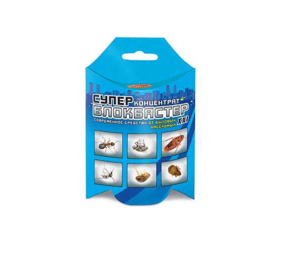 картинка Блокбастер концентрат от тараканов 10мл (ВХ) 10/30 магазин Одежда+ являющийся официальным дистрибьютором в России 