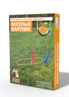 картинка Газон Веселый Карлик 250г (УД)  магазин Одежда+ являющийся официальным дистрибьютором в России 