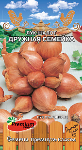 картинка Лук шалот Дружная семейка 0,1г ц/п (ПрСидс) магазин Одежда+ являющийся официальным дистрибьютором в России 