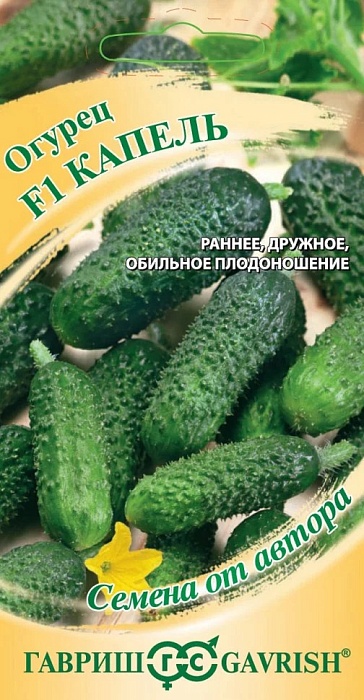 картинка Огурец Капель F1 10шт ц/п (Гавриш)  магазин Одежда+ являющийся официальным дистрибьютором в России 