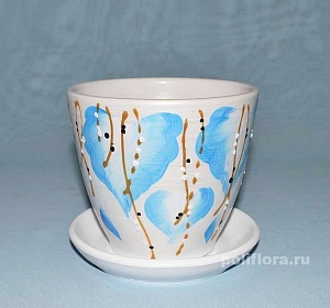 Горшок керамич Дождик 8,0л (Беларусь)