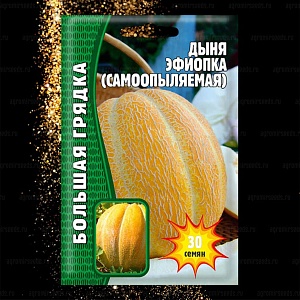 Дыня Эфиопка (самоопыляемая) 20шт (Григорьев)