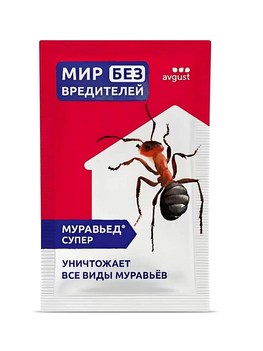 картинка Муравьед Супер 50г (Август) 10/150 магазин Одежда+ являющийся официальным дистрибьютором в России 