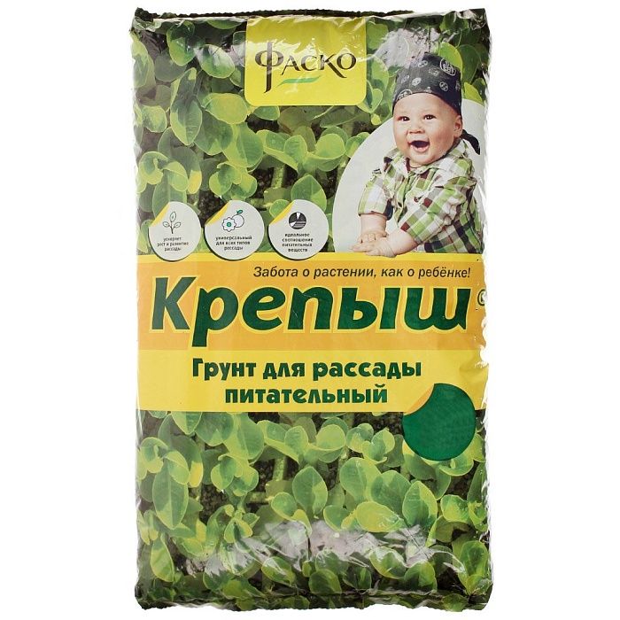 картинка Грунт Крепыш 25л (Фаско) 4/60 магазин Одежда+ являющийся официальным дистрибьютором в России 