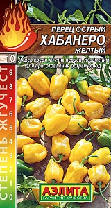 Перец острый Хабанеро желтый 20шт ц/п (Аэлита)