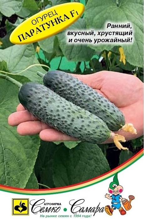 картинка Огурец Паратунка F1 1000шт (Семко) магазин Одежда+ являющийся официальным дистрибьютором в России 