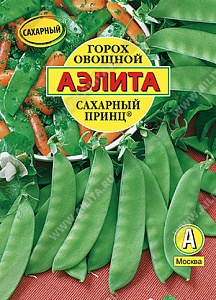 Горох Сахарный принц 25г ц/п б/ф (Аэлита) ср/спелый