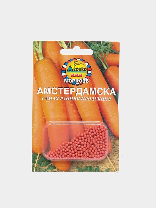 картинка Морковь гранулы Амстердамска 300шт (Гавриш) магазин Одежда+ являющийся официальным дистрибьютором в России 