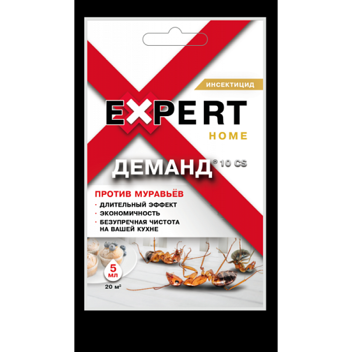 картинка Деманд от муравьев 5мл (Эксперт Гарден) 10/30/120 магазин Одежда+ являющийся официальным дистрибьютором в России 