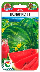 Арбуз Поларис F1 3шт (СибСад) 