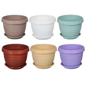 Кашпо Толедо 27 7л с/п мята (Техпласт)