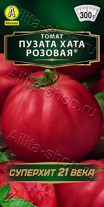 картинка Томат Пузата хата розовая 20шт ц/п (Аэлита) магазин Одежда+ являющийся официальным дистрибьютором в России 