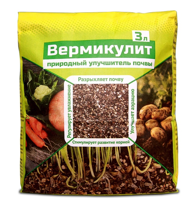 картинка Вермикулит 3л (ВХ) 5/5 магазин Одежда+ являющийся официальным дистрибьютором в России 