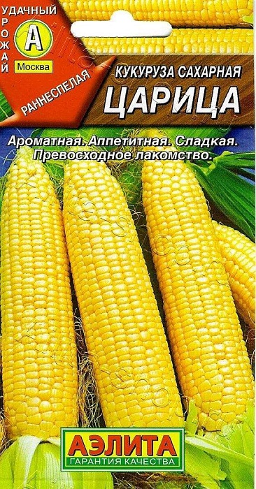 картинка Кукуруза Царица 7г ц/п (Аэлита) сахарная магазин Одежда+ являющийся официальным дистрибьютором в России 