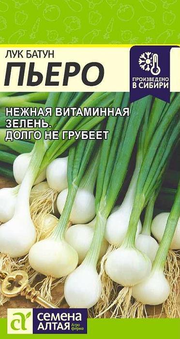 картинка Лук батун Пьеро 1г ц/п (СемАлт) магазин Одежда+ являющийся официальным дистрибьютором в России 