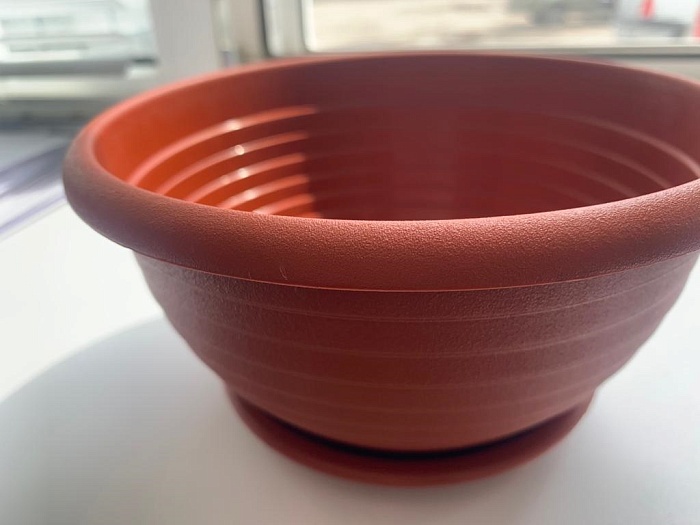 картинка Кашпо Ника 0,75л с/п Б00335 (АгроП) магазин Одежда+ являющийся официальным дистрибьютором в России 