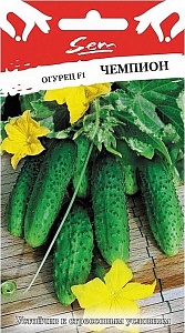 Огурец Чемпион F1 10шт ц/п (НК) самоопыл.