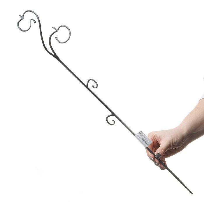 картинка Опора для орхидей 60см Антрацит (ПластАвеню) магазин Одежда+ являющийся официальным дистрибьютором в России 