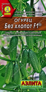 Огурец Без хлопот F1 10шт ц/п (Аэлита) партеник.