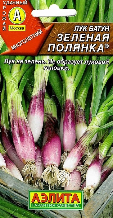 картинка Лук батун Зеленая полянка 0,3г ц/п (Аэлита) магазин Одежда+ являющийся официальным дистрибьютором в России 
